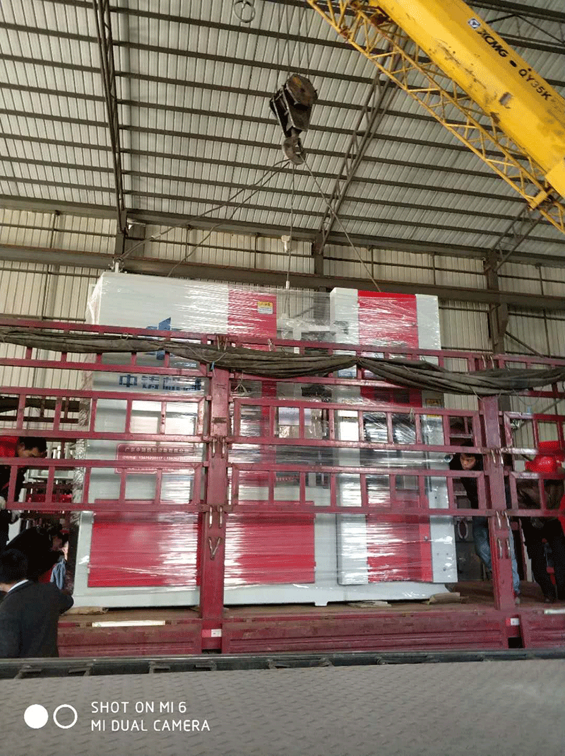 中铸机械设备发货中