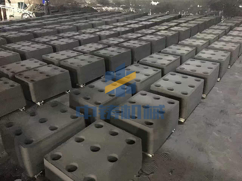 自动化造型机生产的砂型